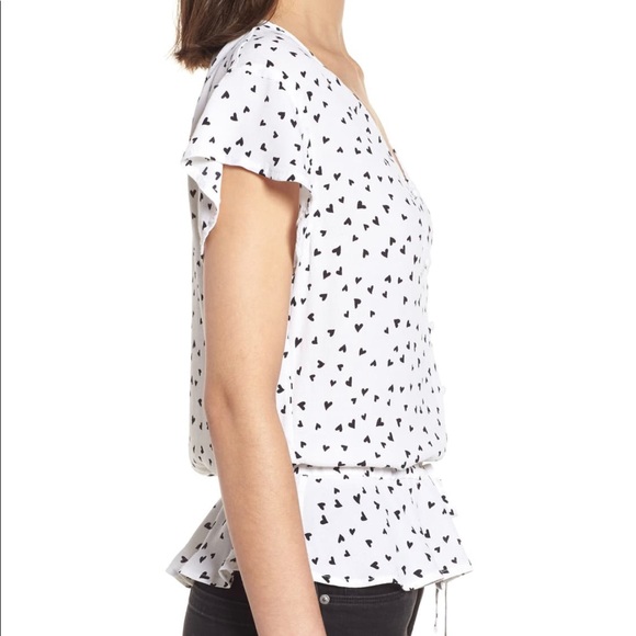 Rails Bretton Heart Print Top - Picture 5 of 5